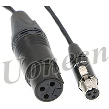 Load image into Gallery viewer, Mini XLR 3 Pin Female to 3 Pin Female Plug XL2 TA3-F Audio Cable Adapter Camera Video Assist for SD 442 Devices 688/788 20&#39;&#39;
