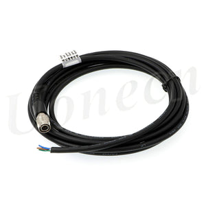 6 Pin Hirose Male to Open end Power Cable for Basler Camera 3 Meters