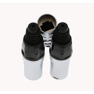 RJ45 Connectors IP65 Ethernet Cable Waterproof Plug Panel Mount Shielded Dust-Proof LED Connector 3 Pcs