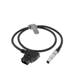 Power Cord 2Ft Motor Charging Cable, Male 0B 6 Pin to D Tap Jack for DJI Wireless Follow Focus Replacement Power Supply (Straight)