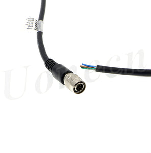 6 Pin Hirose Male to Open end Power Cable for Basler Camera 3 Meters