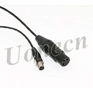 Mini XLR 3 Pin Female to 3 Pin Female Plug XL2 TA3-F Audio Cable Adapter Camera Video Assist for SD 442 Devices 688/788 20''