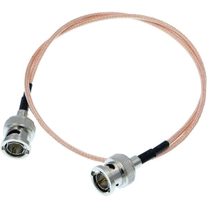 HD-SDI Video Cable RG179 BNC Male to Male 75ohm MegaFlex for Blackmagic HyperDeck Shuttle and BMCC BMPC Hyperdeck Cameras 24''