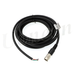 6 Pin Hirose Male to Open end Power Cable for Basler Camera 3 Meters