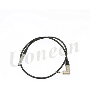 Red Epic Time Code Line 00B 4 Pin Male to Easync Synchronize Right Angle 3.5mm Audio Head